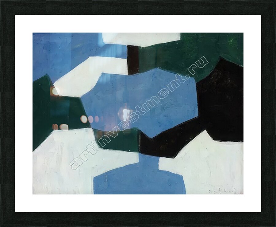 Serge Poliakoff 5 Picture Frame print