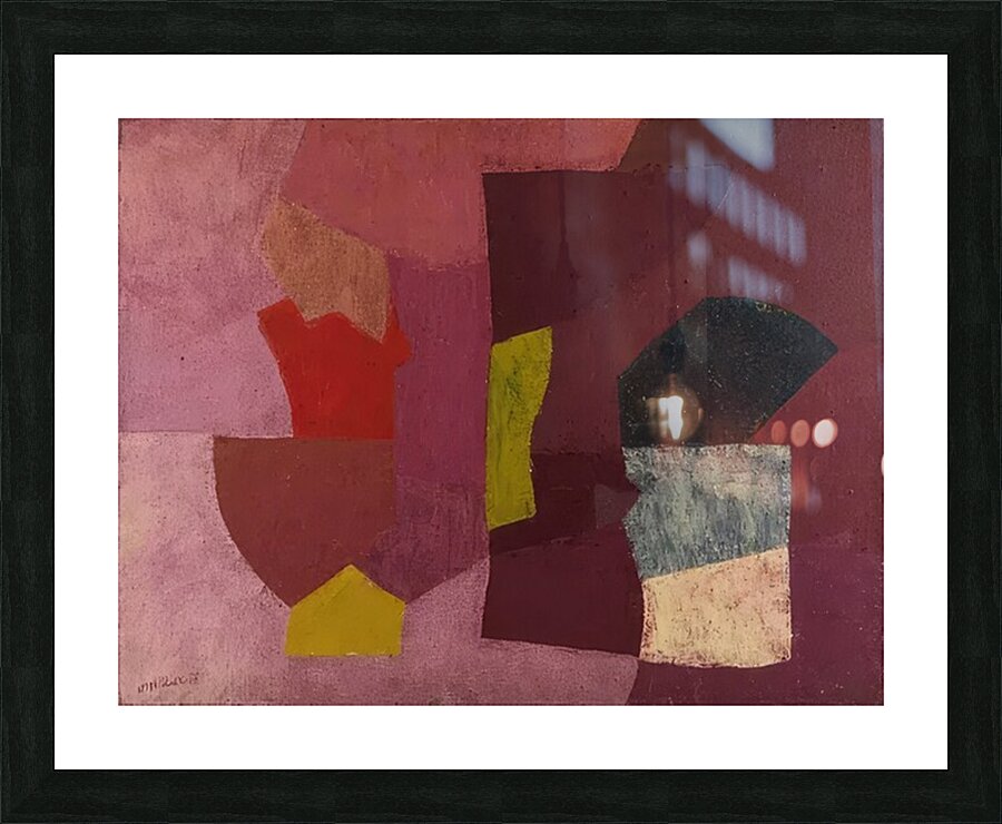 Serge Poliakoff 16 Impression et Cadre photo