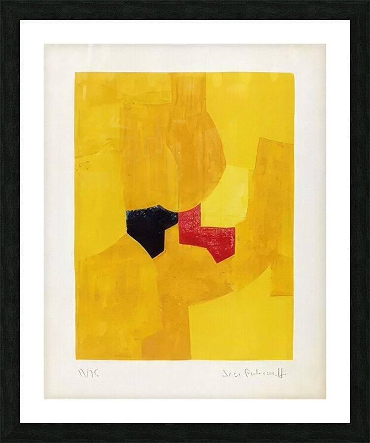 Serge Poliakoff 17 Picture Frame print