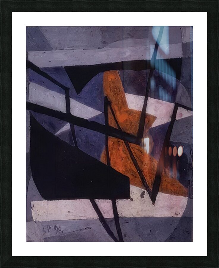 Serge Poliakoff 18 Picture Frame print