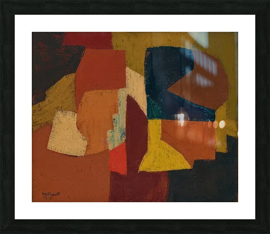 Serge Poliakoff 20 Picture Frame print