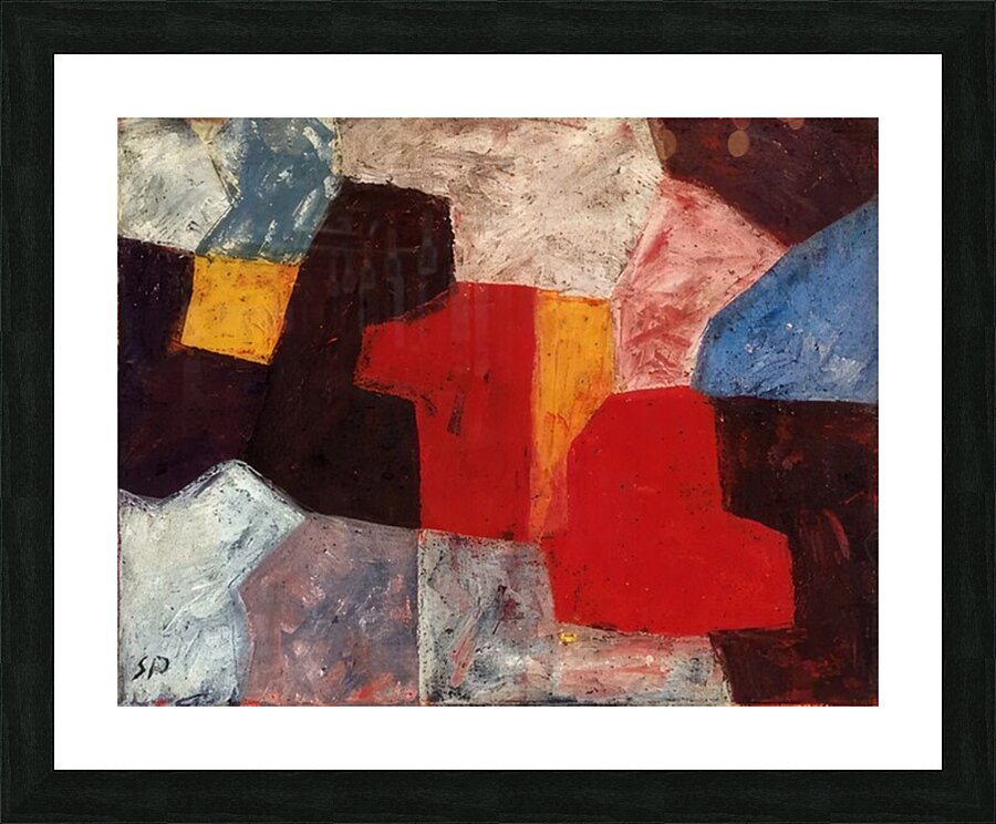 Serge Poliakoff 21 Picture Frame print