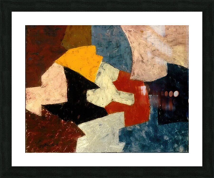 Serge Poliakoff 28 Picture Frame print