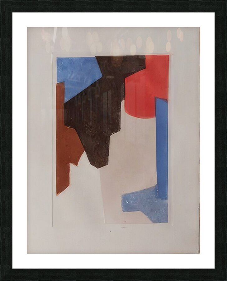 Serge Poliakoff 31 Picture Frame print