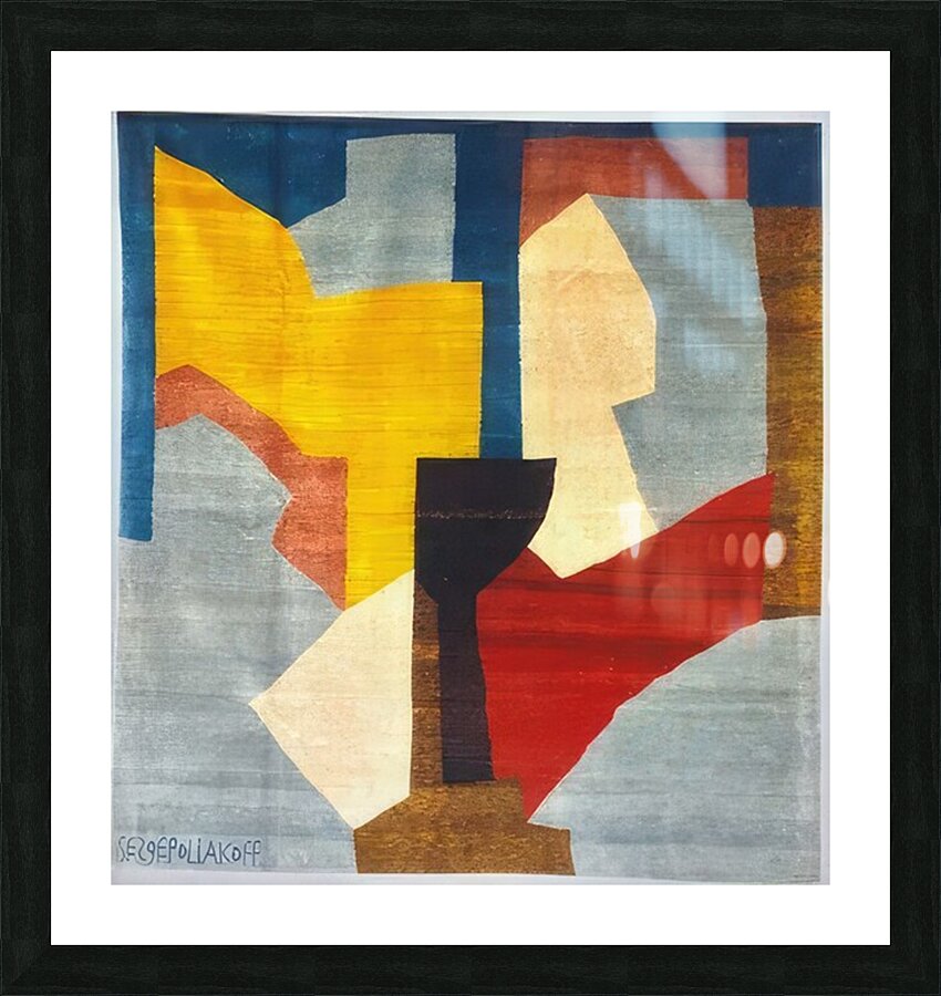 Serge Poliakoff 36 Picture Frame print