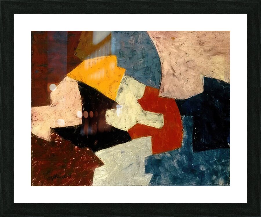 Serge Poliakoff 45 Picture Frame print