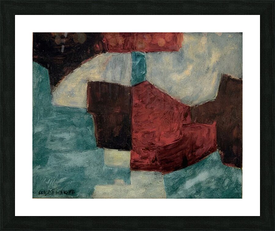 Serge Poliakoff 16 Picture Frame print
