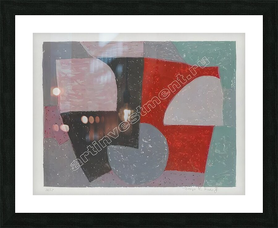 Serge Poliakoff 33 Picture Frame print