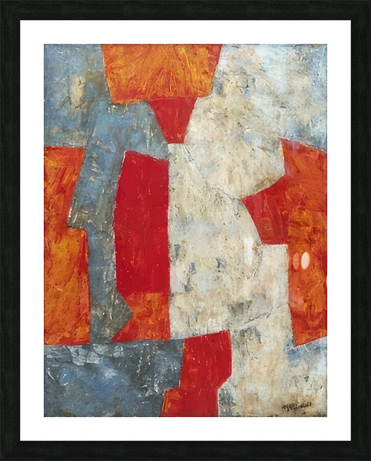 Serge Poliakoff 35 Picture Frame print