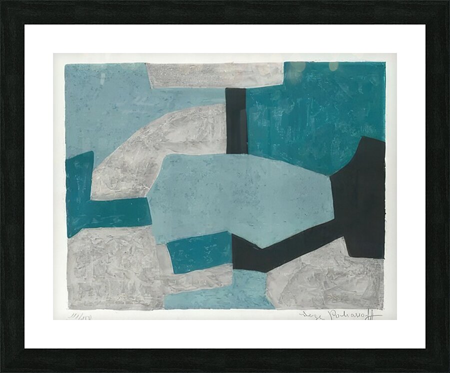 Serge Poliakoff 39 Picture Frame print