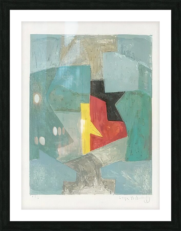 Serge Poliakoff 43 Picture Frame print