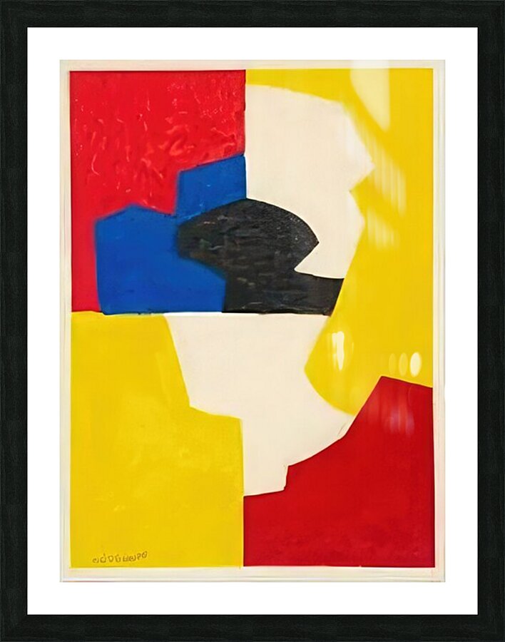 Serge Poliakoff 46 Picture Frame print