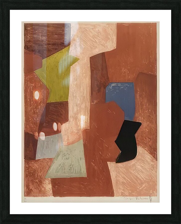 Serge Poliakoff 47 Picture Frame print