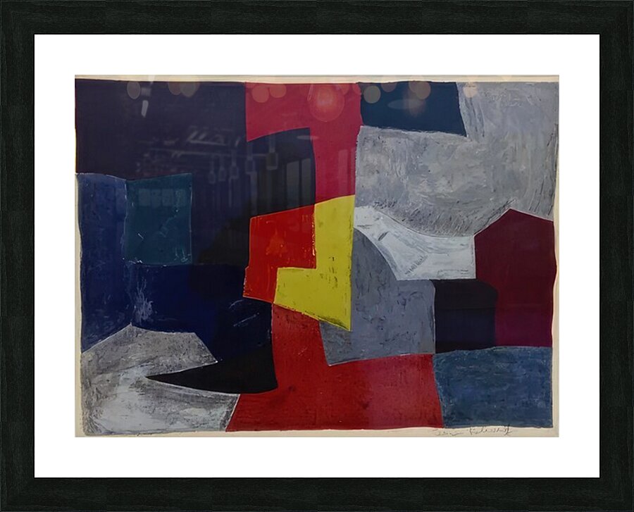Serge Poliakoff 48 Picture Frame print