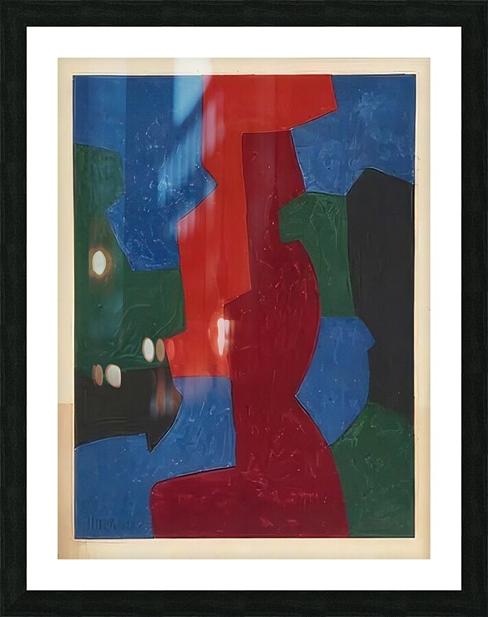 Serge Poliakoff 50 Picture Frame print