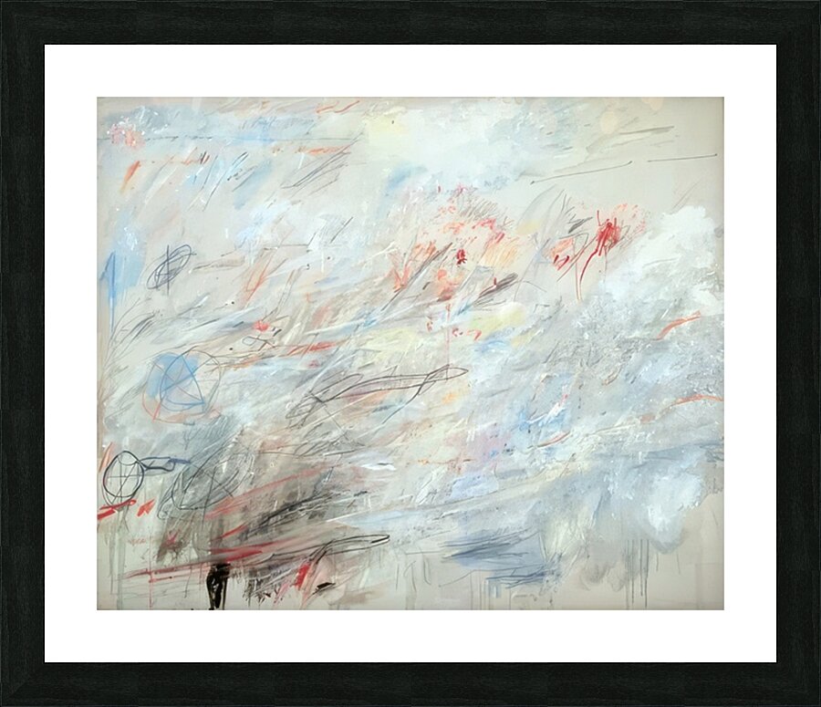 Art by Cy Twombly 6 Picture Frame print