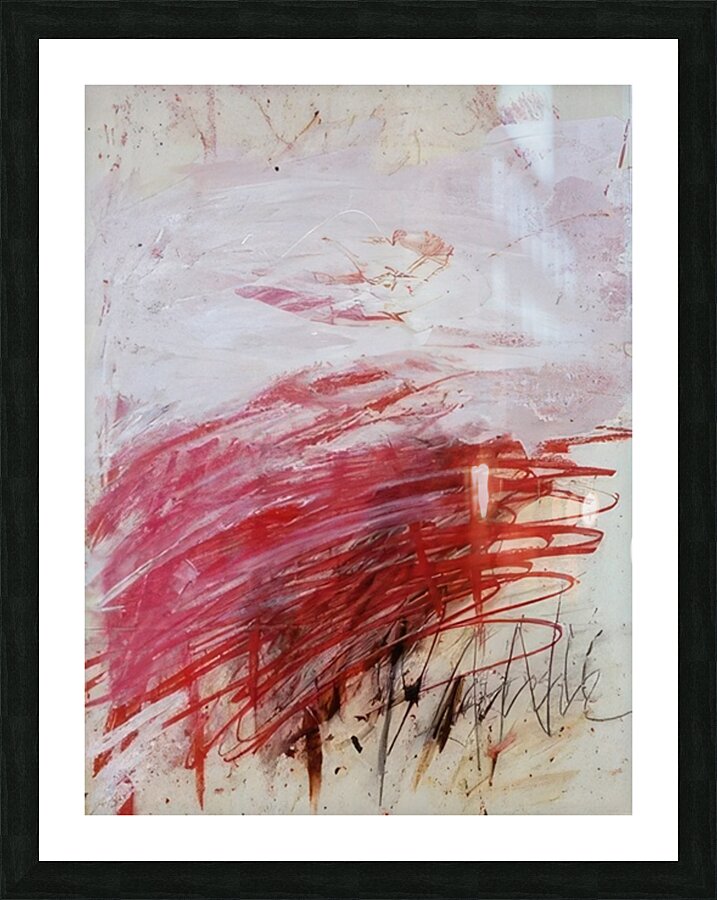 Art by Cy Twombly 10 Picture Frame print