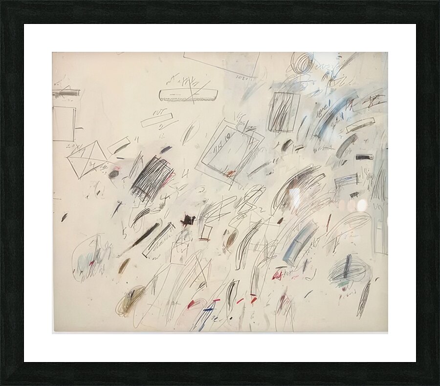Art by Cy Twombly 14 Picture Frame print