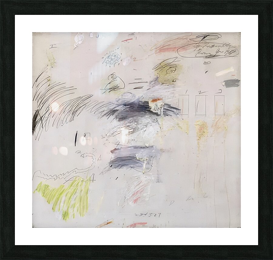 Art by Cy Twombly 16 Picture Frame print