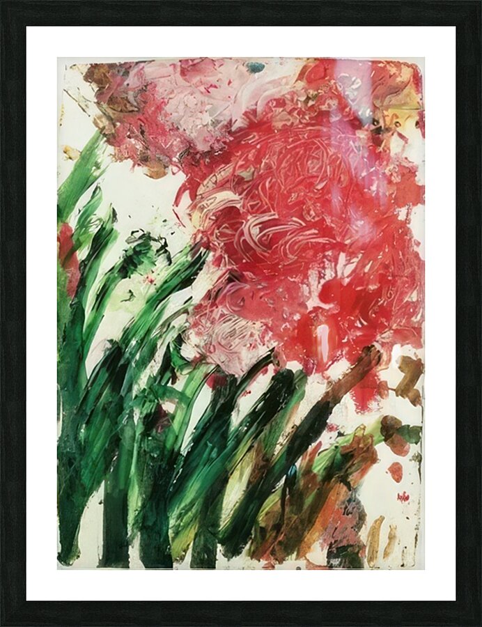Art by Cy Twombly 17 Picture Frame print