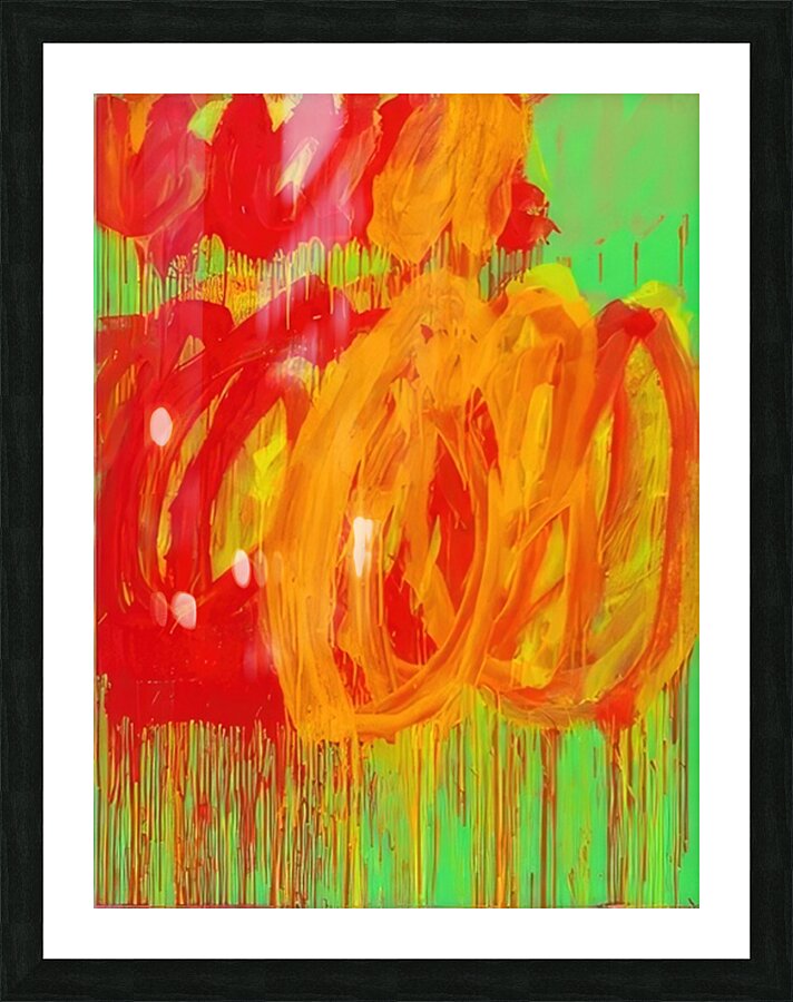 Art by Cy Twombly 18 Picture Frame print