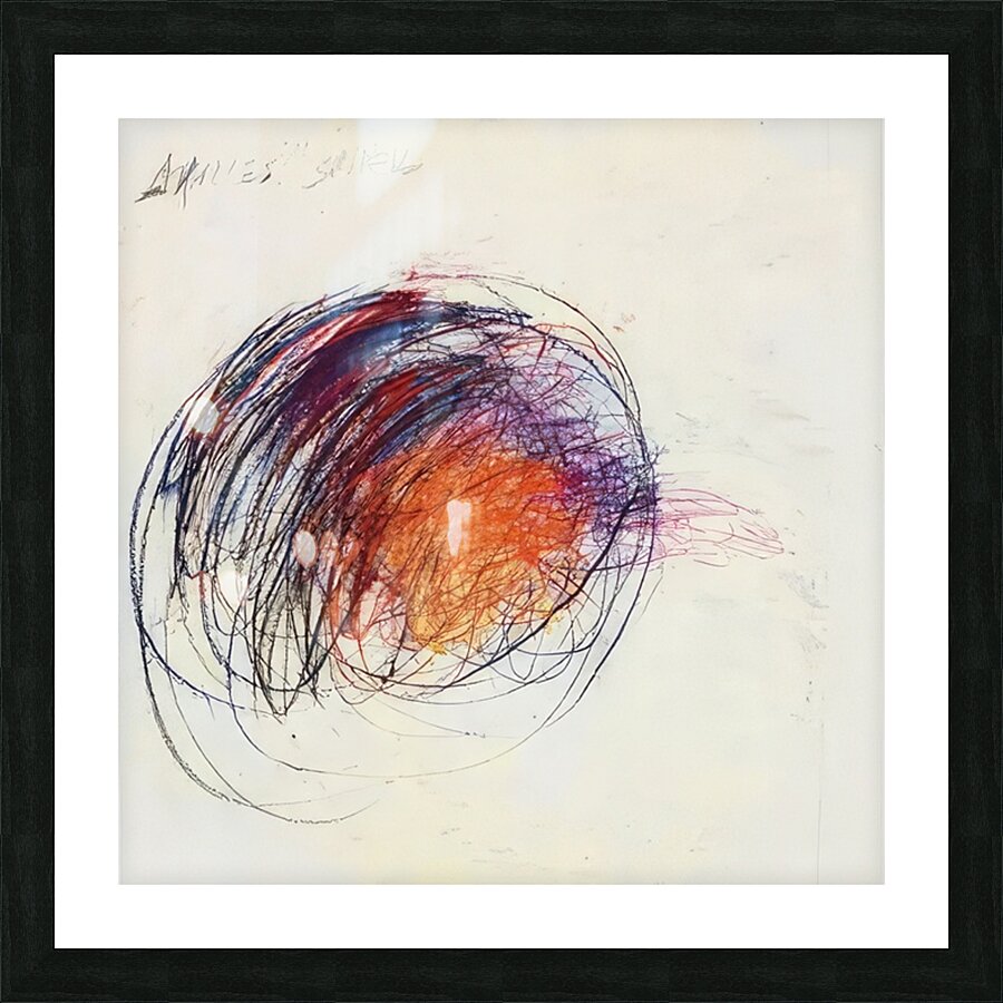 Art by Cy Twombly 19 Picture Frame print