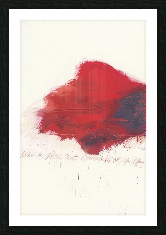 Art by Cy Twombly 20 Picture Frame print