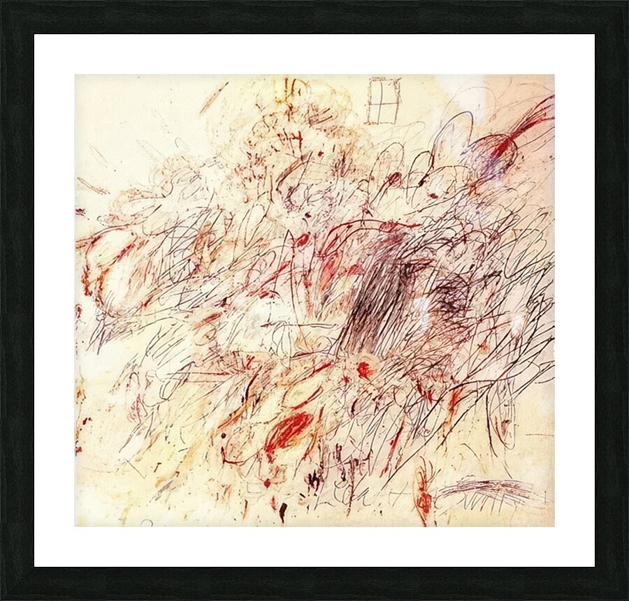 Art by Cy Twombly 26 Picture Frame print