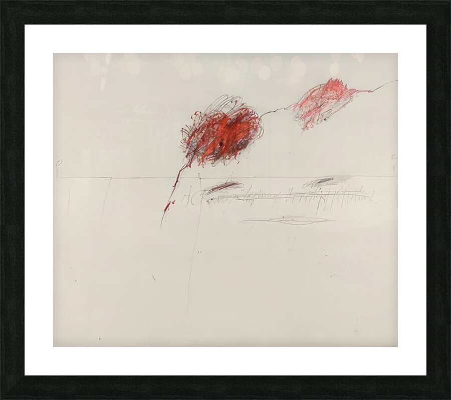 Art by Cy Twombly 28 Picture Frame print