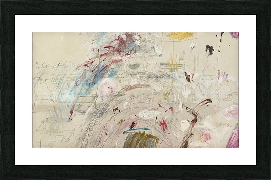Art by Cy Twombly 30 Picture Frame print