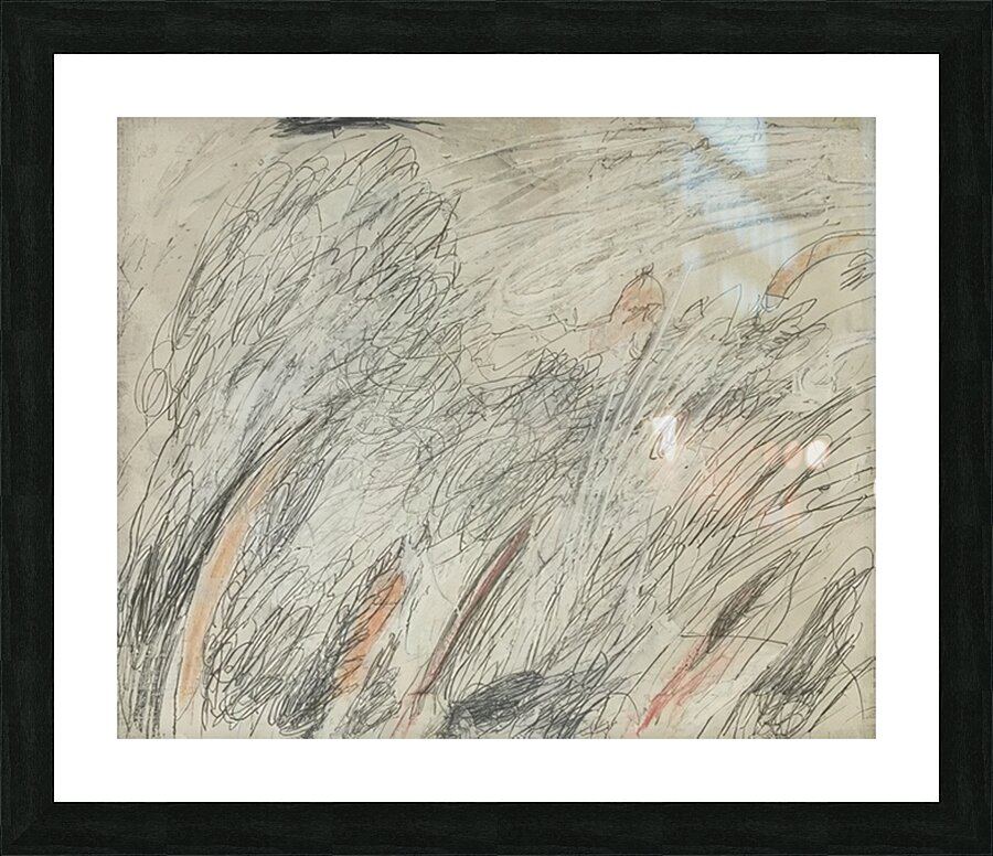 Art by Cy Twombly 34 Picture Frame print