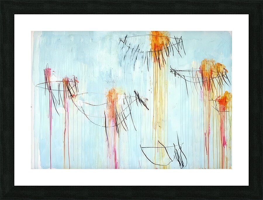 Art by Cy Twombly 40 Picture Frame print