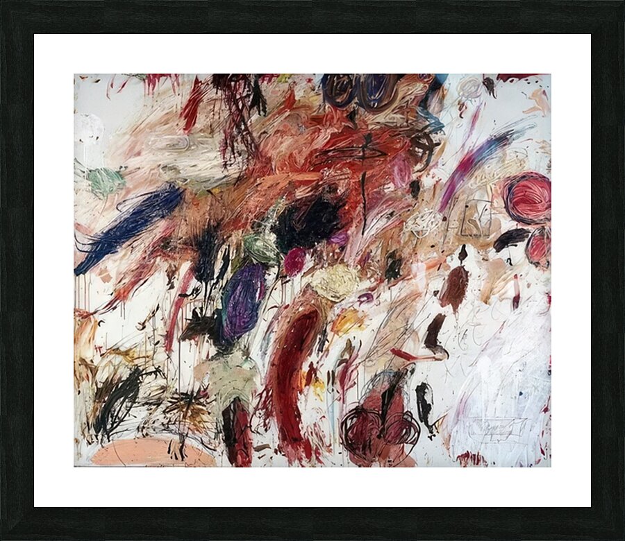 Art by Cy Twombly 41 Picture Frame print