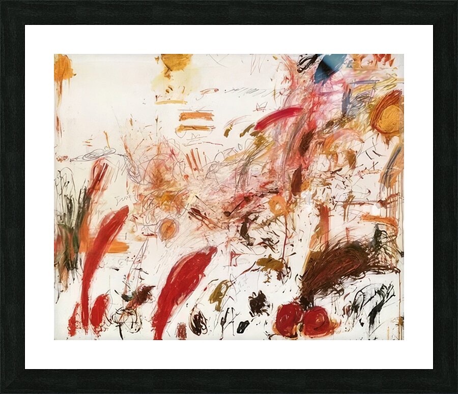Art by Cy Twombly 43 Picture Frame print