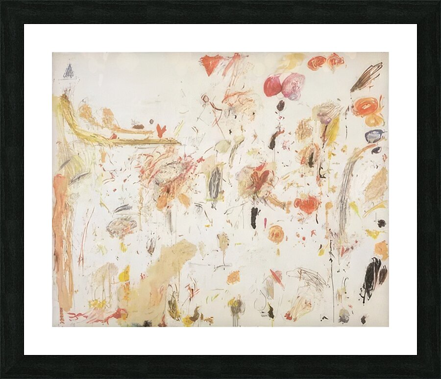 Art by Cy Twombly 46 Picture Frame print