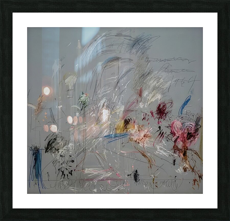 Art by Cy Twombly 47 Picture Frame print