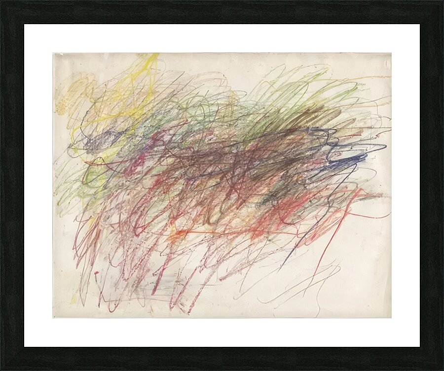 Art by Cy Twombly 51 Picture Frame print