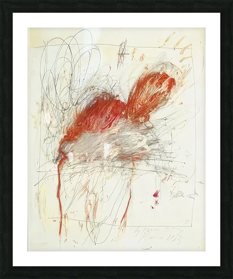 Art by Cy Twombly 55 Picture Frame print