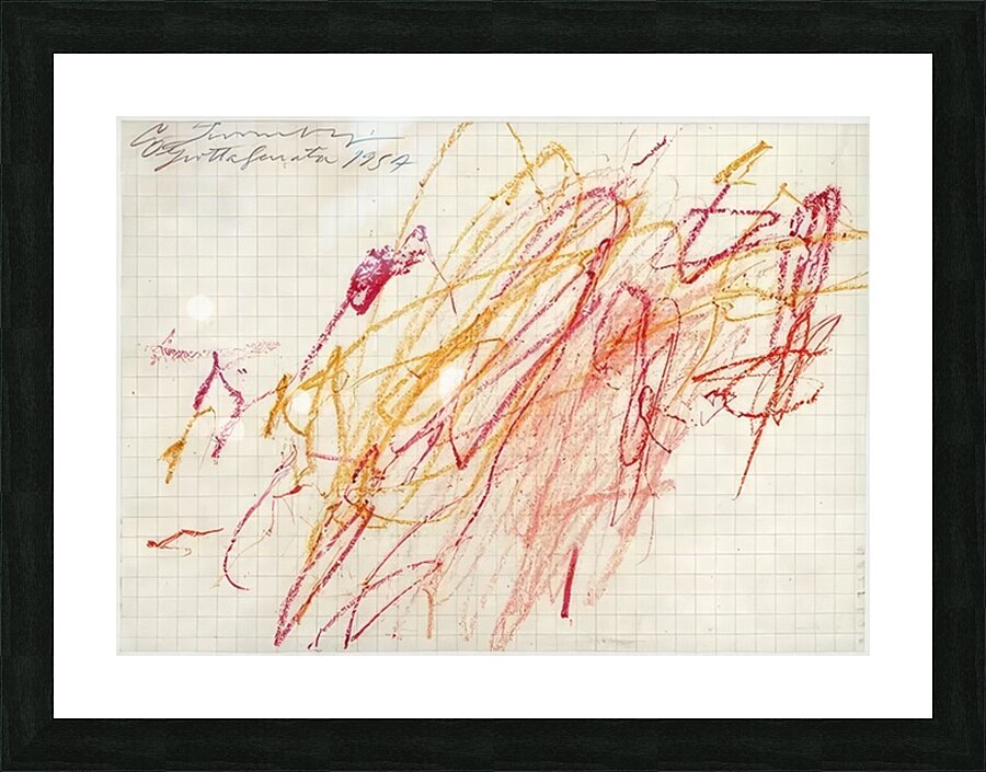 Art by Cy Twombly 56 Picture Frame print