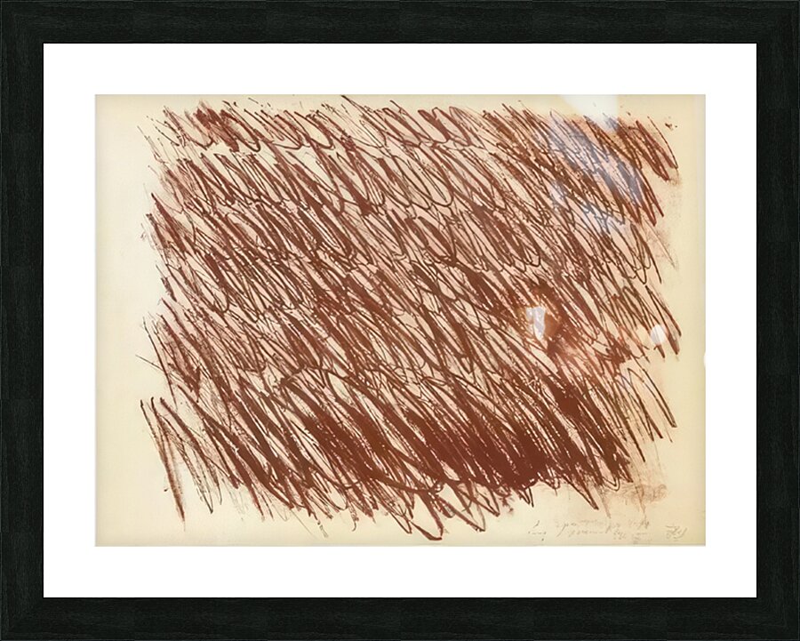 Art by Cy Twombly 57 Picture Frame print