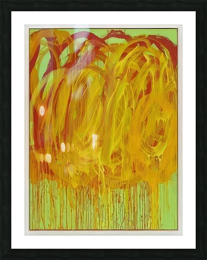 Art by Cy Twombly 5 Picture Frame print