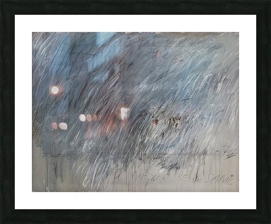 Art by Cy Twombly 8 Picture Frame print