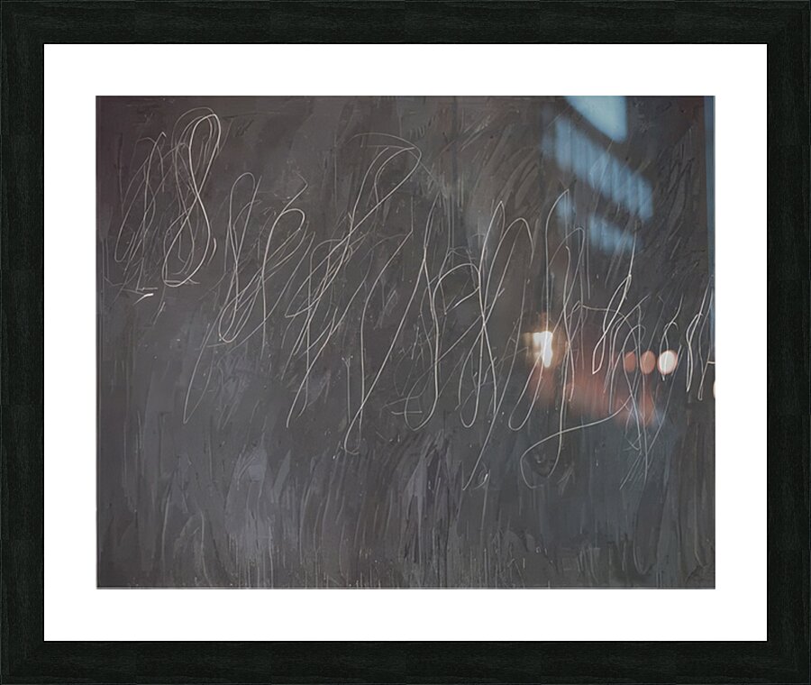 Art by Cy Twombly 16 Picture Frame print