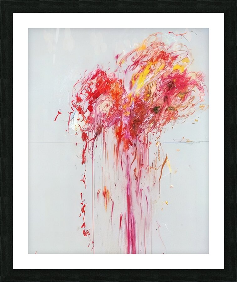 Art by Cy Twombly 25 Picture Frame print