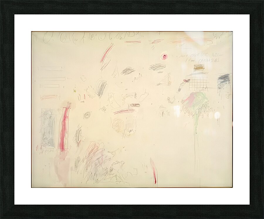Art by Cy Twombly 30 Picture Frame print