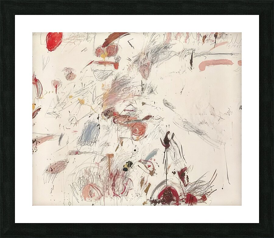 Art by Cy Twombly 34 Picture Frame print