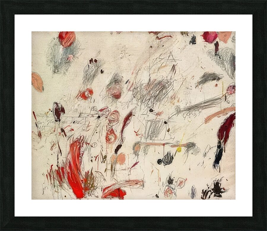 Art by Cy Twombly 38 Picture Frame print