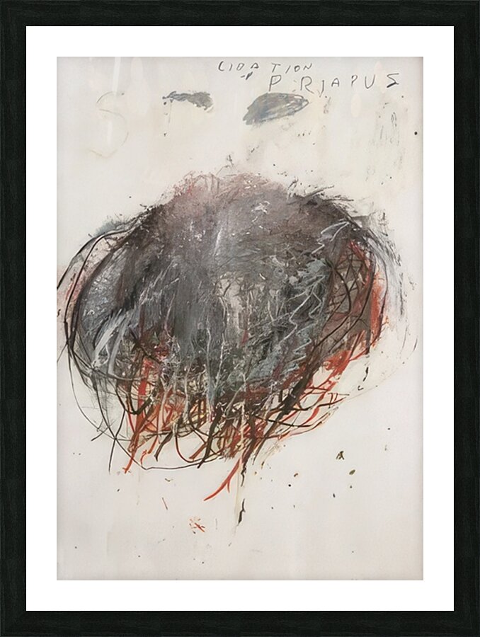 Art by Cy Twombly 44 Picture Frame print