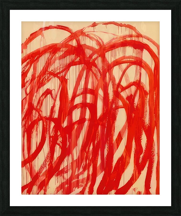 Art by Cy Twombly 45 Picture Frame print
