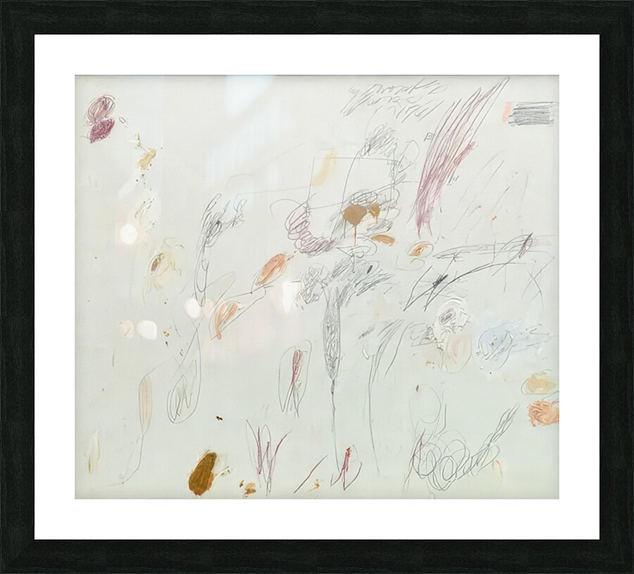 Art by Cy Twombly 46 Picture Frame print